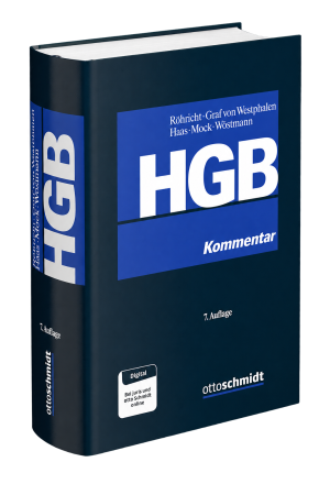 Dreidimensionaler HGB-Rechtskommentar als PNG